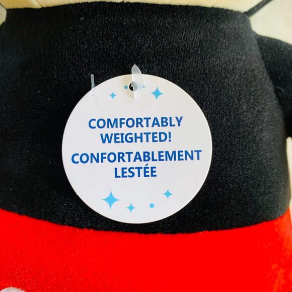 Disney Mickey Mouse Weighted Plush 14 inches NEW - Picture 8 of 10